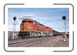 BNSF 9910 South at Monument Siding, CO. November 1999 * 800 x 521 * (181KB)